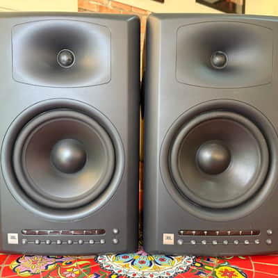 JBL LSR4328P 8" Powered 2-Way Studio Monitor (Pair) 2010s - Black image 1