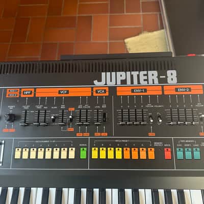 Roland Jupiter-8 61-Key Synthesizer 1981 - 1985 - Black image 10