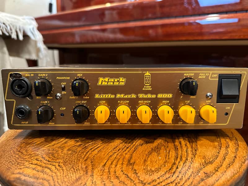 Markbass Little Mark Tube 800 800-Watt Bass Amp Head 2009 - Present - Black