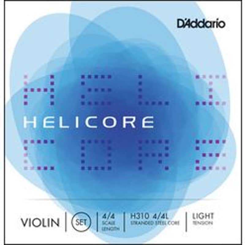[FREE SHIPPING!] D'Addario H310 4/4L Helicore 4/4 Violin Strings - Light image 1