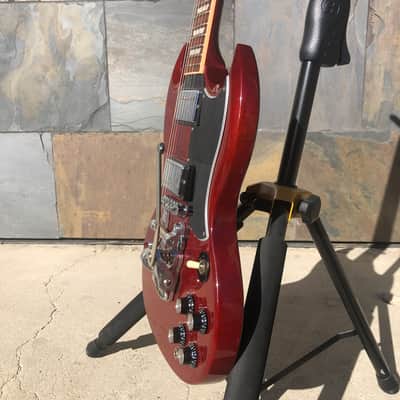Used 2013 Gibson SG Cherry Red With B5 Bigsby image 7