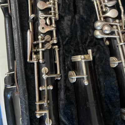 Cabart Special Oboe J1088 by F. Lorée Paris – Intermediate Wood Oboe ~1970's w/ Case image 4