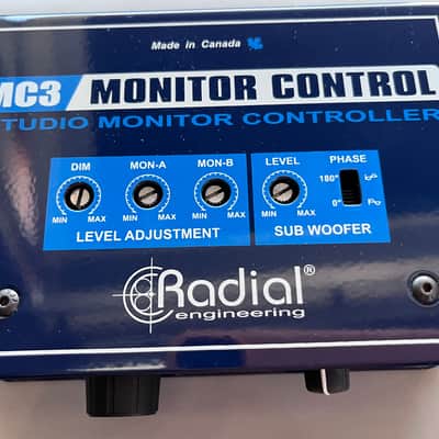Radial MC3 Studio Monitor Controller 2010s - Blue image 2