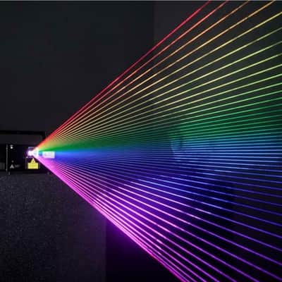 UNITY LASERS RAW 1.7 Red / Green / Blue Full Color Laser FX image 7