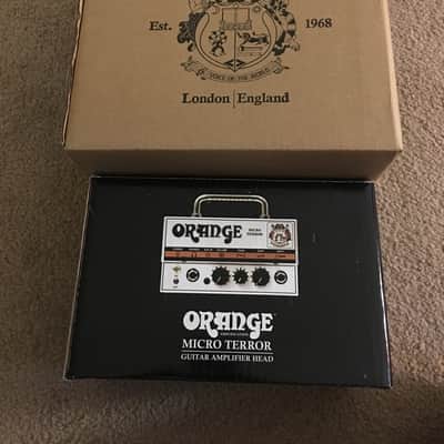 Orange MT20 Micro Terror Mini Full Stack with Two PPC108s and NOS Tubes image 3