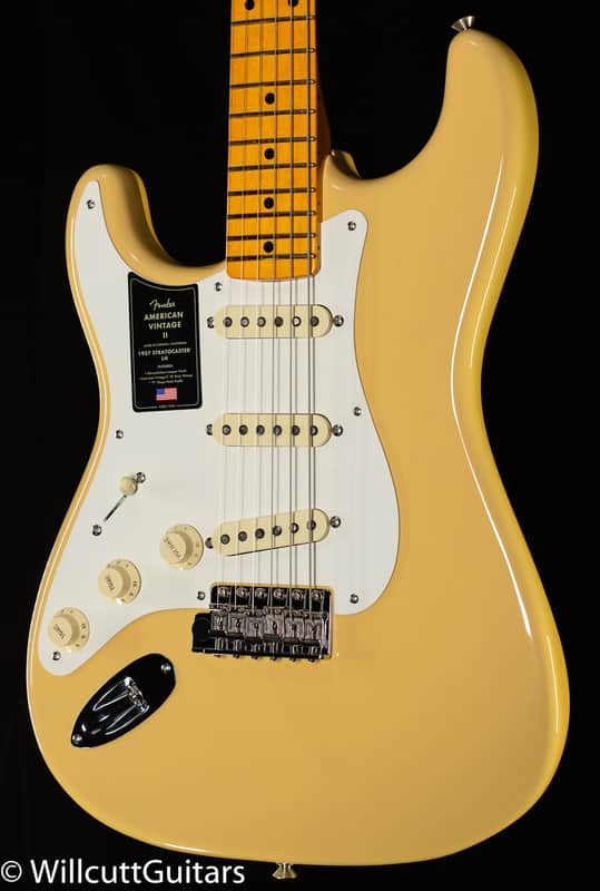 Fender American Vintage II 1957 Stratocaster Maple Fingerboard Vintage Blonde Left-Hand (175) image 1