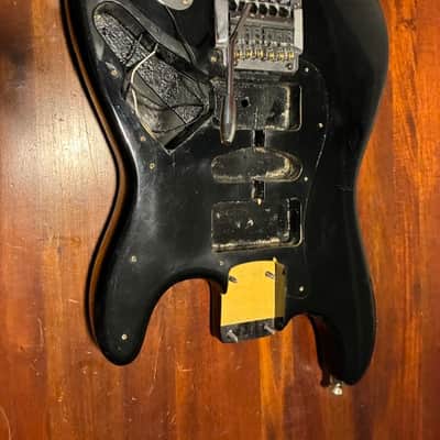Fender Squire Mid-2010's - Black w/Kahler tremlo image 1