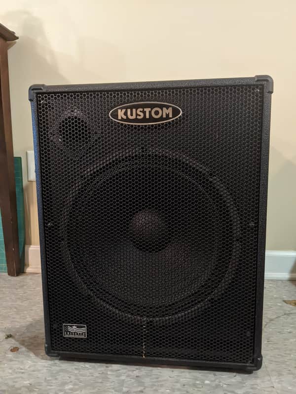 Kustom KBA 200W 15" combo bass amp image 1