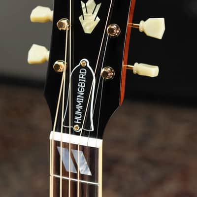 Gibson Hummingbird Original Acoustic/Electric Guitar - Antique Natural with Hardshell Case image 6