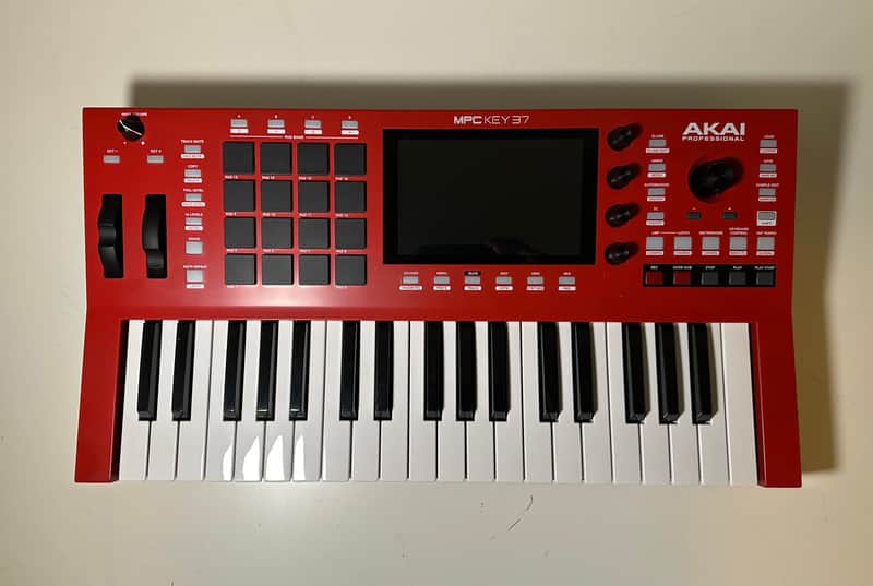 Akai MPC Key 37 Standalone Workstation Synthesizer 2024 - Present - Red image 1