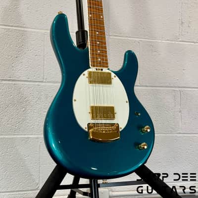 Ernie Ball Music Man Cory Wong StingRay II Deluxe Electric Guitar w/ Case-Pine Green image 3