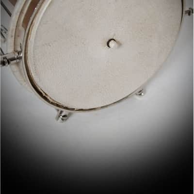 DOBANI Steel Plated Brass Cuica w/ Goatskin Head 7-by-5-Inch image 3