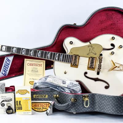 Gretsch Custom Shop G6136 Falcon Vintage White Relic image 3