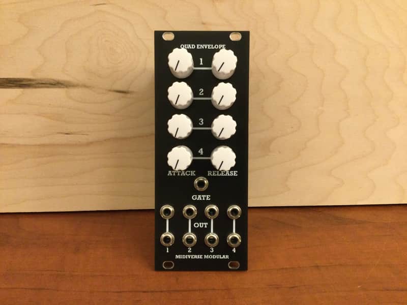 Midiverse Modular - Quad Envelope - Eurorack image 1