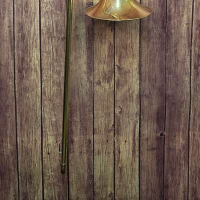 Yamaha YSL-356R intermediate F-Attachment Trombone - Made in Japan - Rose Brass Bell image 2