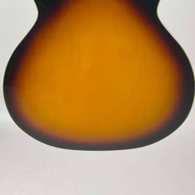 Washburn HB-35 TS 2012 - Sunburst ES style with serious upgrades, and Original Washburn Hardshell case. image 5