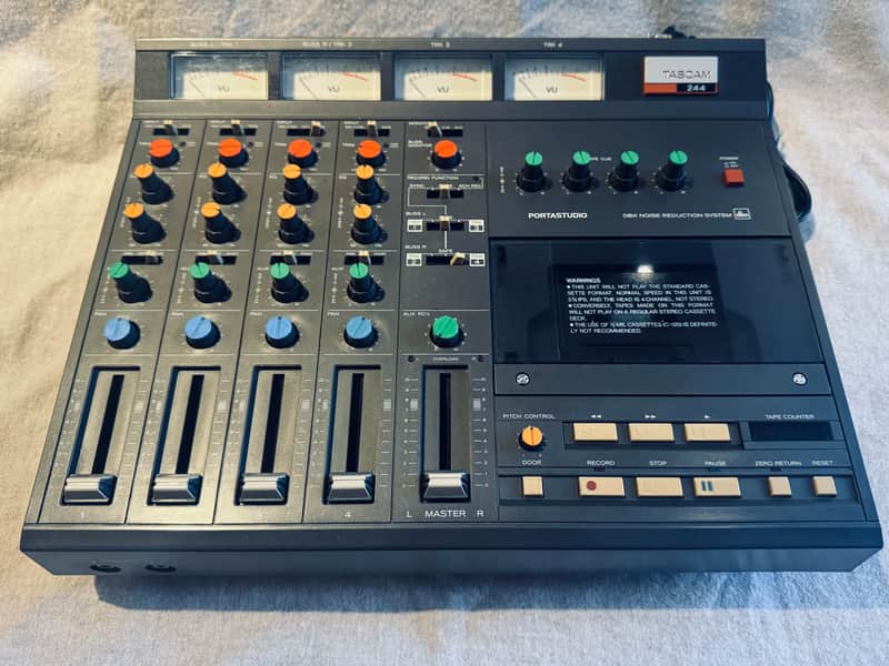 TASCAM 244 Portastudio 4-Track Cassette Recorder | Reverb Canada