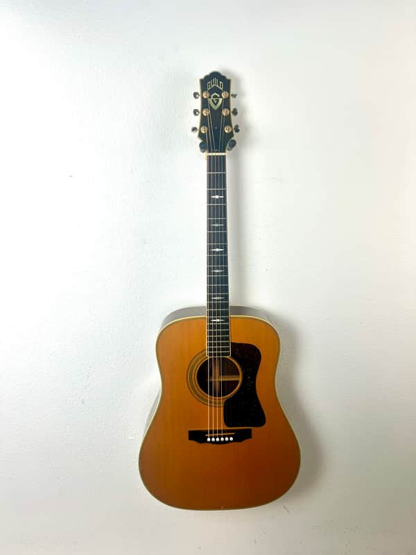 Guild USA D-60 NT Rosewood Back and Sides 1987 - Natural image 1