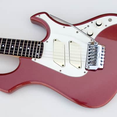 Fender Performer 1985 Burgundy Mist MIJ Made in Japan System One Tremolo OHSC Trem Arm included image 3