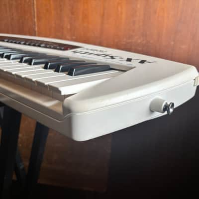 Roland AX-Synth Shoulder Synthesizer - White w/ gig bag power supply image 7