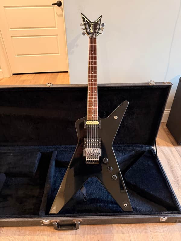 Washburn Dime 333 Blackjack 1995 - Gloss black image 1