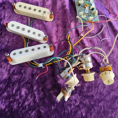Fender Eric Clapton Stratocaster complete electronics: Pickups & Preamp * Great upgrade for your strat! * image 1