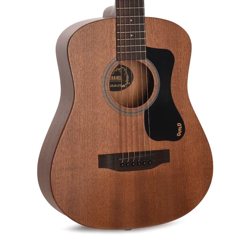 Guild Travel Mahogany Mini Dreadnought Acoustic Guitar image 1