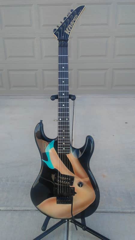 Kramer Baretta 1988 Legs/ Heels Graphic image 1