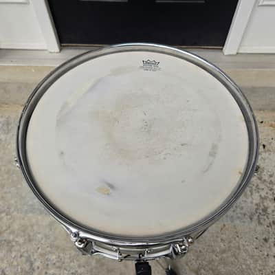 Rogers 6.5x14 wooden snare drum 1960s - white Marine Pearl image 5