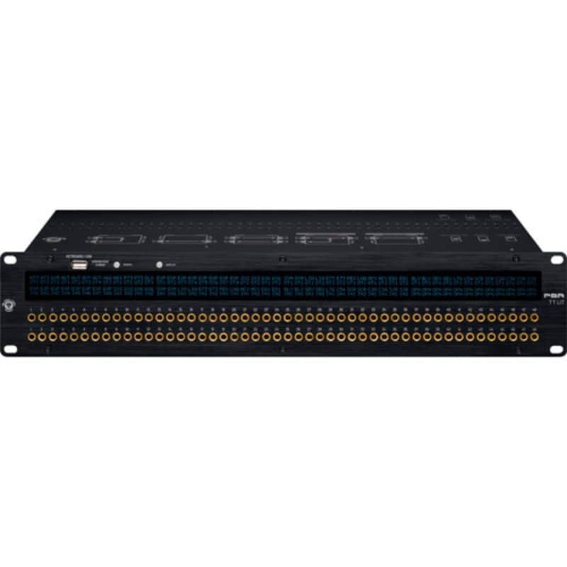 Black Lion Audio PBR TT LIT 96-Point TT Bantam to DB-25 Patchbay with LCD Displays image 1