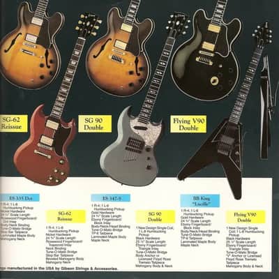 Gibson V90 Double 1989 Black Flying V KISS collector item image 18