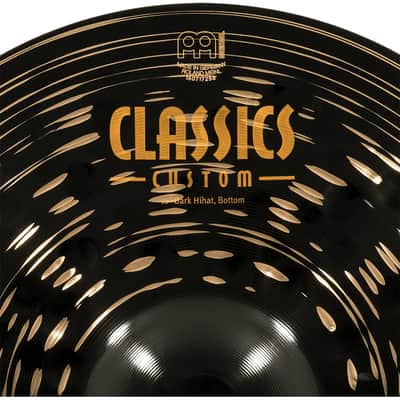 Meinl  CC15DAH- Meinl 15" Classics Custom Dark Hihat image 2