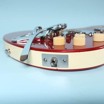Danelectro Hodad Electric Guitar Metallic Red Finish image 16