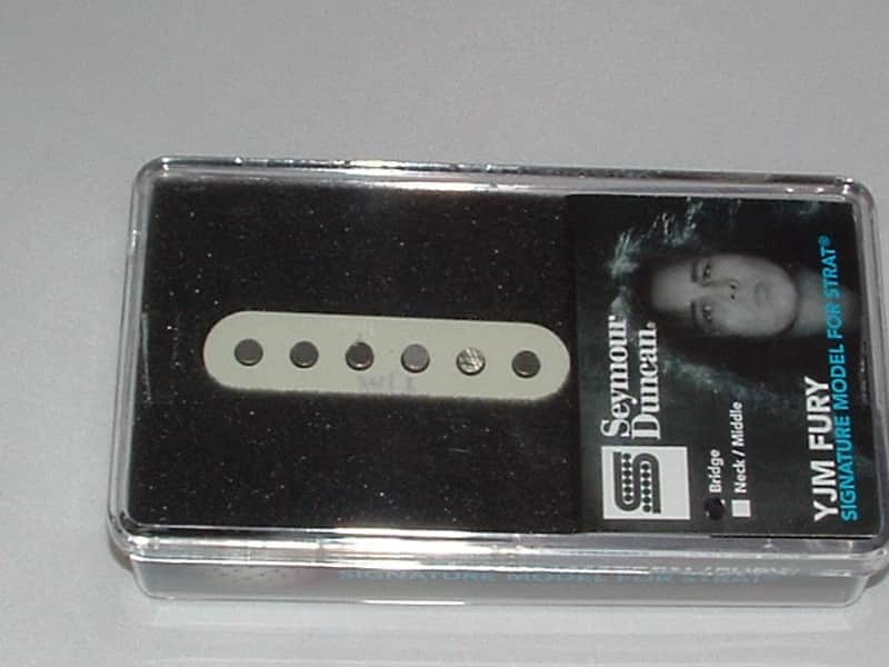 Seymour Duncan STK-S10 Yngwie J. Malmsteen Fury Bridge (Off White) - YJM Bridge Off White image 1