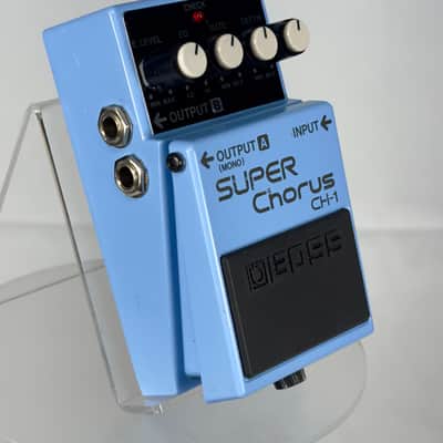 Boss CH-1 Super Chorus Effects Pedal - Blue 2001 image 2