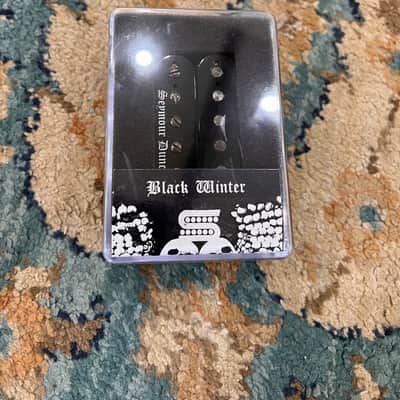 Seymour Duncan Black Winter Bridge Trembucker 2010s - Black image 6