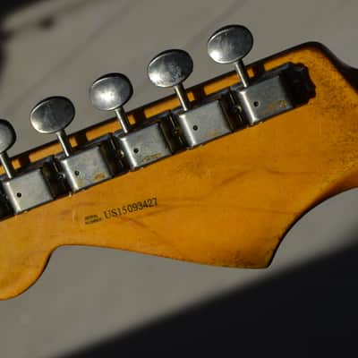 American Stand Fender Stratocaster Custom Heavy Relic Sunburst CS Fat 50's image 18