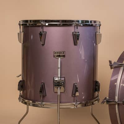 1980s Tama Granstar Heather Metallic Drum Set image 2