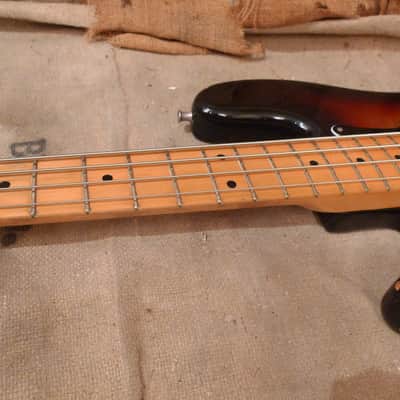 Fender Precision Bass Lefty 1974 Sunburst image 14