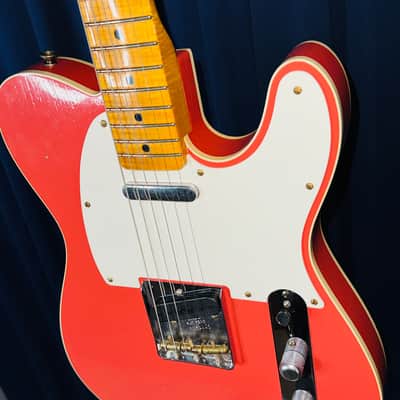 Fender Custom Shop '52 Reissue “Twisted” Telecaster Journeyman Relic in Tahitian Coral - 2023 image 9