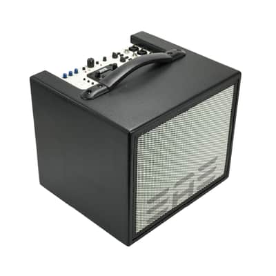 Elite Acoustics EAE D4-8 (OPEN BOX) Rechargeable Acoustic Amp with 4 Channel Digital Mixer/LFP Battery - Painted Black image 4