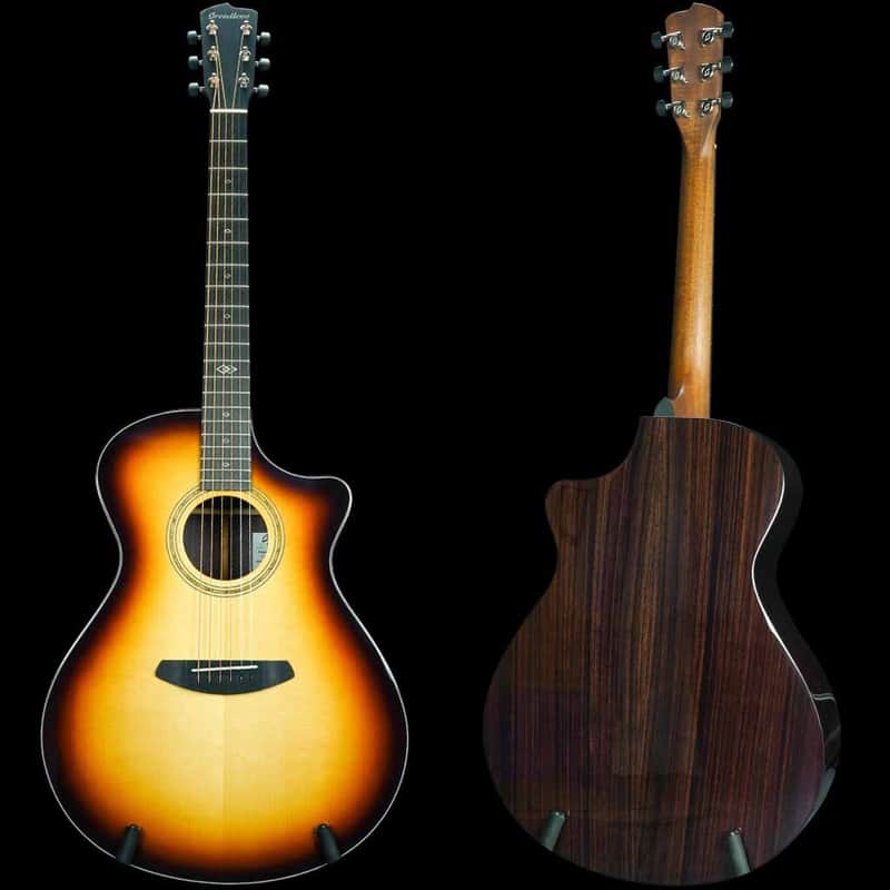 Breedlove Premier Concerto Burnt Amber CE Adirondack Spruce/Rosewood Acoustic Guitar image 1