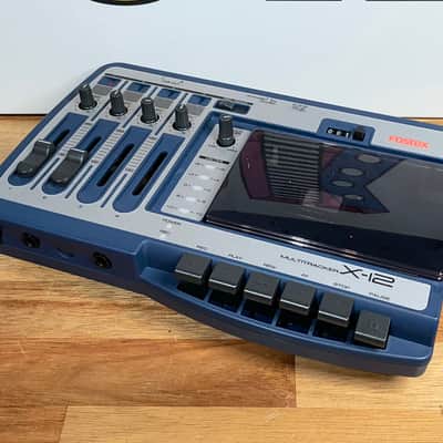 Fostex X-12 Multitracker 4-Track Cassette Recorder - Blue | Reverb