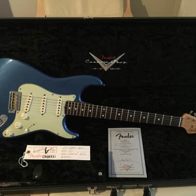 Fender Custom Shop 1959 Stratocaster 2005 NAMM Limited Edition Lake Placid Blue Relic image 1