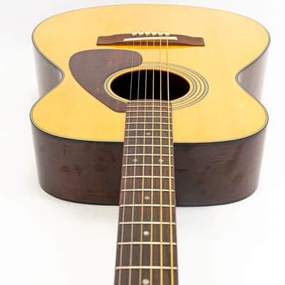 1970s Yamaha FG-130 Vintage Folk Acoustic Guitar – MIJ – Hardshell Case image 9