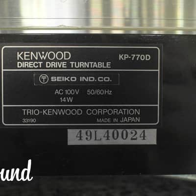 KENWOOD KP-770D Direct Drive Turntable in very Good Condition. image 22