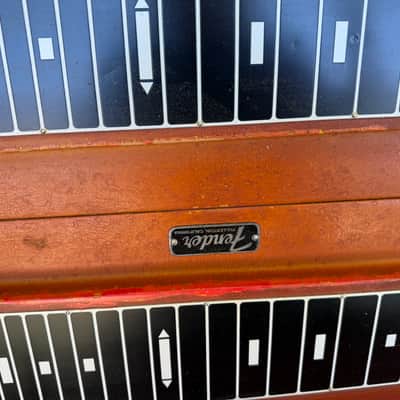 Fender 2000 pedal steel guitar 1960s - Sunburst image 10