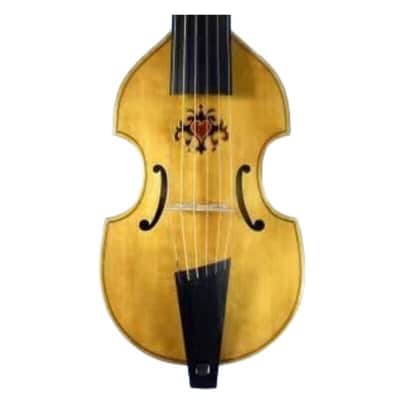 Baroque Style SONG profession maestro 6 string 27" viola da gamba carving scroll image 2
