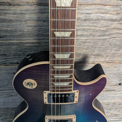 Used Gibson Les Paul Traditional Plus - Blueberry Burst w/OHSC image 3