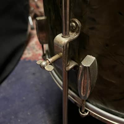 Slingerland Radio King 1948 - Faded Black Marine Pearl image 12